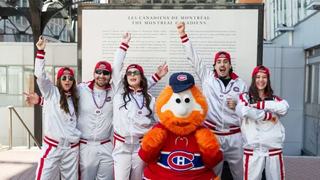 Playoff Street Team in Montreal